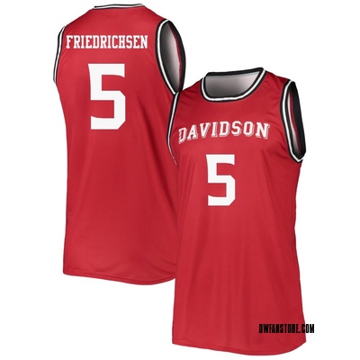 Youth Parker Friedrichsen Davidson Wildcats Replica Basketball Jersey - Red